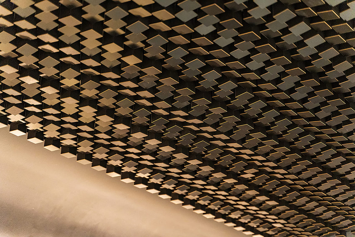 (2 Pack) — Sound Acoustic Studio Diffuser «Sirius» | 2D QRD | Diffusion - Reflection - Absorption - Soundproofing - Insulation | Wall Art Panel | (20"x20"x6" (50x50x15.3cm), Black) ua-acoustics