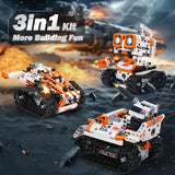 Kyanio STEM Robotics Kits for Kids Ages 8-12 8-14 Year Old, 3 in 1 Remote/APP Control & Programming Robot Building Set, Toy Coding Science Projects, Birthday Gift Ideas for 8 9 10 11 12+ Boys & Girls Kyanio