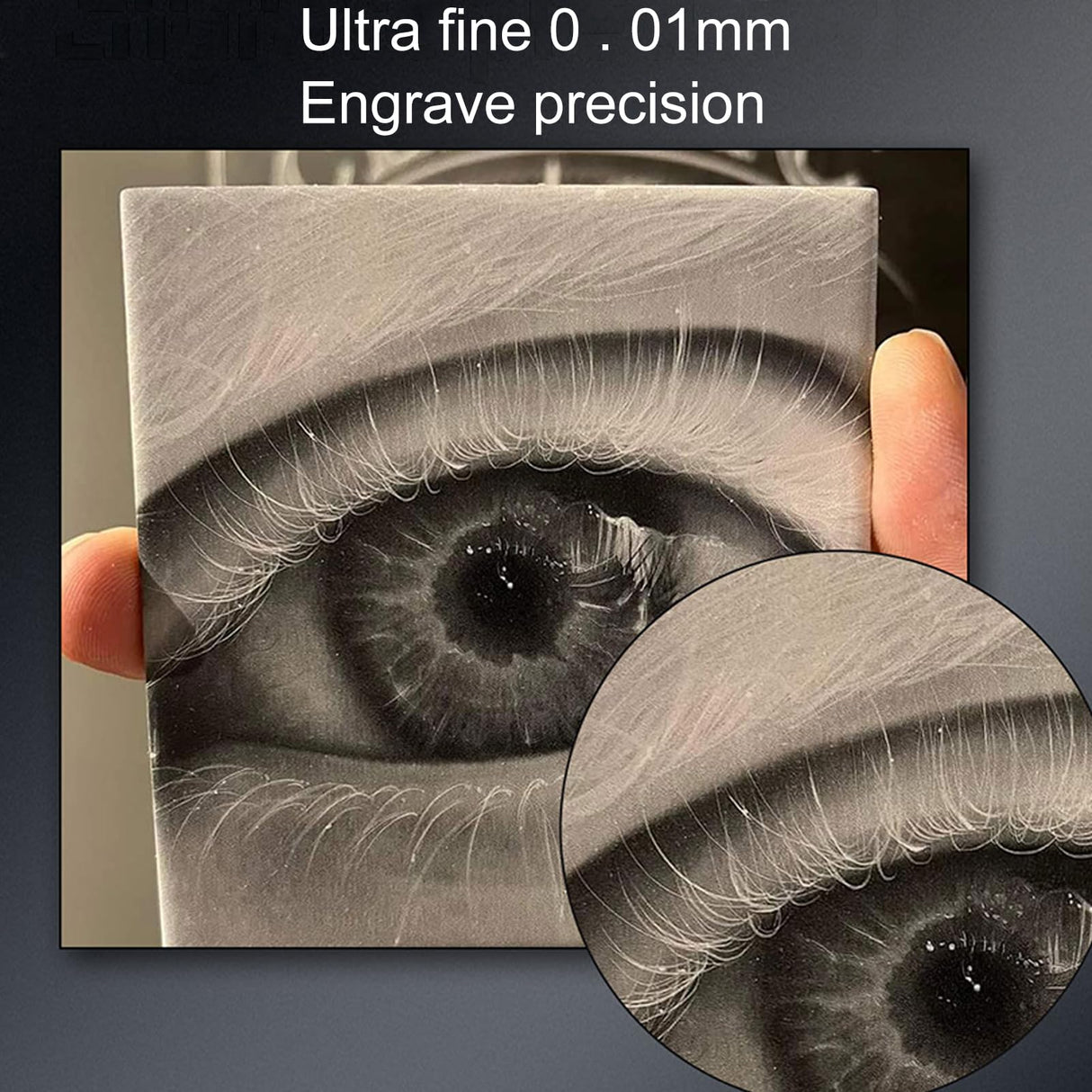 Twotrees TS2-10W Engraving Machine, 0.08mm Laser Cutting Machine Laser Cutter, 10000mm/min Laser Engraver Machine, Easy to Assembly Laser Engraving Machine for Wood, Paper, Leather (TS2-10W) YESBAY