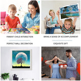 LIULIMI DIY 5D World Landscape Diamond Painting Kit, Diamond Art Kit, Round Diamond Art Full Diamond Cartoon Style 12 X 16 in (Romantic Castle) LIULIMI