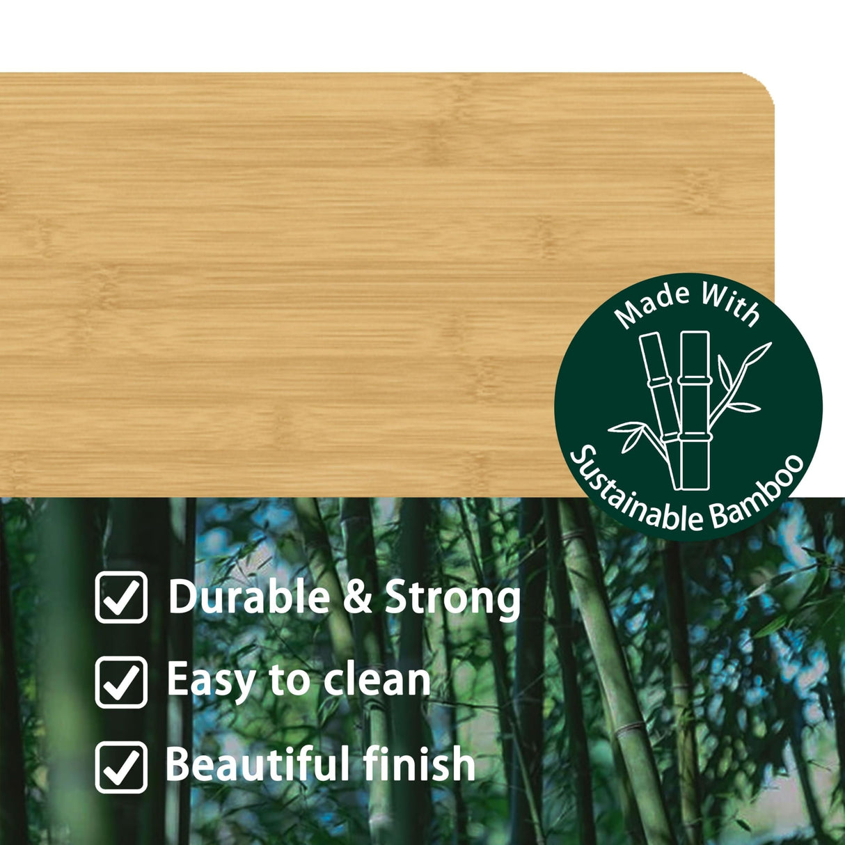 ZIYOO 12 Inch Twin Size Natural Bamboo Platform Bed Frame, Modern Minimalist Design, Easy Assembly, Heavy Duty Support, No Box Spring Needed ZIYOO