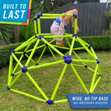 Eezy Peezy Monkey Bars Climbing Tower - Active Outdoor Fun for Kids Ages 3 to 6 Years Old, Green/Blue. Eezy Peezy