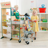 Melissa & Doug Freestanding Wooden Fresh Mart Grocery Store - FSC Certified Melissa & Doug