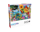 Buffalo Games - Country Life - Songbirds on The Farm - 500 Piece Jigsaw Puzzle Buffalo Games