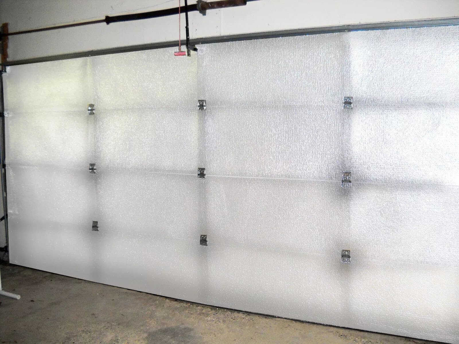 Warehouse Shop Storage Unit Commercial Industrial Building Roll Up Garage Door Insulation Kit White: Fits 10X10 Door (R8 / Waterproof / Weatherproof / Meets ASTM FIRE Codes) - WoodArtSupply