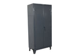 Strong Hold, 36W x 20" D x 78" H, Industrial Cabinet, Heavy-Duty, Welded and Assembled, 12-Gauge Steel, Dark Gray, 4 Adjustable Shelves with 1,900 Strong Hold