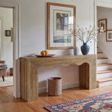 Tribesigns 63" Farmhouse Console Table, Wooden Couch Table Behind Sofa with Storage, Long Entryway Sofa Station, Narrow Console Stand with Base, Hallway Stand for Entryway, Living Room Tribesigns