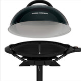 George Foreman Indoor/Outdoor Electric Patio Grill, Apartment Approved, 15-Serving, Removable Stand, Black George Foreman