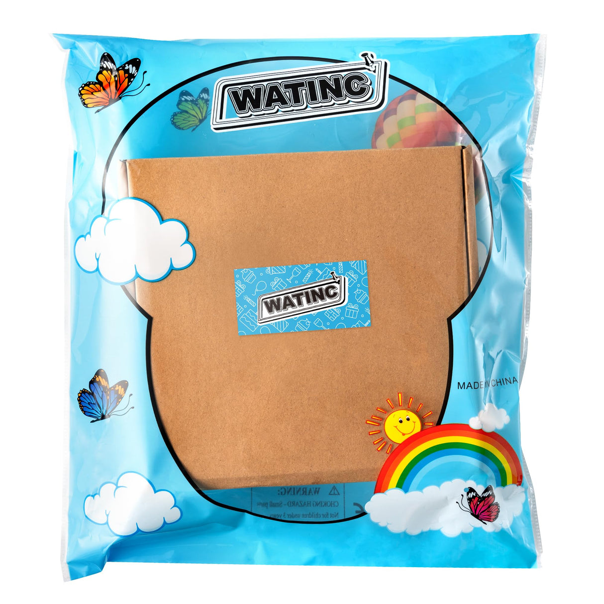 WATINC Frog Punch Needle Coaster Kit - 22Pcs Crafts Punch Needle Coasters Kits for Beginners, Frog Patterns Coaster Tufted Rug Pads with Adhesive Felt Yarns Embroidery Hoop Instruction WATINC