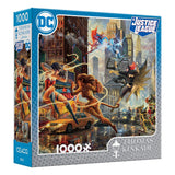 Ceaco - Thomas Kinkade - DC Comics - Women of DC - 1000 Piece Jigsaw Puzzle Ceaco