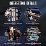 RoWood 3D Puzzles for Adults,Electric Marble Run Model kits,2024 New Wooden Puzzles for adults,Wooden Model Kits Spaceport,Creative Gifts for Adults&Teens rowood