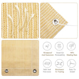 ABOSUN Outdoor Sun Shade Cloth, 10' x 14', Pergola, Deck, and Backyard Patio Sunshade with UV Protection, Heat Resistant HDPE Material, Reinforced Grommets (10x14 FT, Wheat) ABOSUN