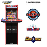 Arcade1Up NBA Jam 30th Anniversary Deluxe Arcade Machine, built for your home, 5 foot tall cabinet with 3 classic games ARCADE1UP