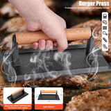 RINPIR 42pcs Griddle Accessories Kit for Blackstone, Flat Top Teppanyaki Spatula Set with Enlarged Spatulas, Melting Dome and Burger Press, Professional Hibachi Tools Gifts for Outdoor BBQ RINPIR