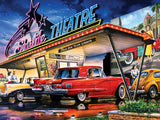 Masterpieces 550 Piece Jigsaw Puzzle for Adults and Family - Starlite Drive-in - 18"x24" Masterpieces