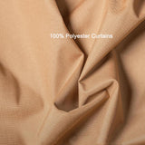 10-ft x 10-ft Gazebo Curtains,Privacy Replacement Sidewall 4-Panel Universal Shade Curtains Set,Protecting Side Walls (Only Curtain)-Khaki Zupoquk