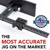 True Position Tools The Original Cabinet Hardware Jig - Made in USA - Most Accurate Tool for Knobs and Pulls - Hand Calibrated True Position Tools