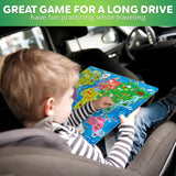 QUOKKA Magnetic Toddler Puzzles Ages 3-5 - 3 Educational Travel Games Puzzles for Kids Ages 4-6 - Space, USA and World Map Learning Toys for Boy and Girl 2-4 Learn United States QUOKKA