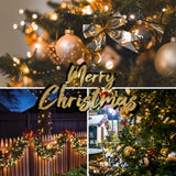 BHCLIGHT Extra-Long 95FT 240LED Christmas Lights Outdoor/Indoor, Timer & Memory & 8 Modes, Waterproof Green Wire Tree Lights for Xmas Party Garden Halloween Christmas Tree Decorations (Warm White) BHCLIGHT