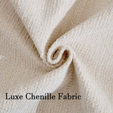 Couches for Living Room, 89 inch Cloud Couch Sofa in Chenile with Extra Comfy Soft Deep Seats, Modern 3 Seater Sofas for Living Room Bedroom Office Apartment, Beige Korser