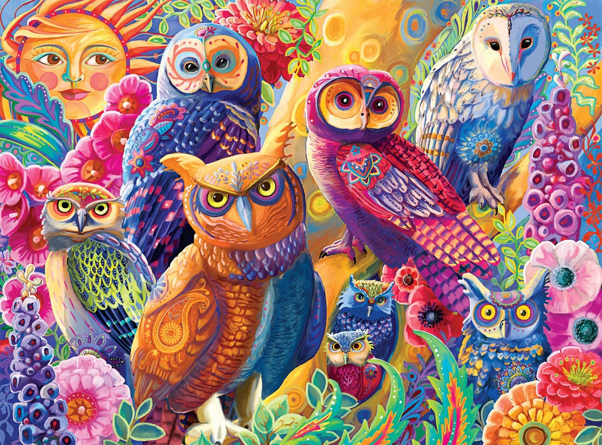 Buffalo Games - Laura Audi - Owl Autonomy - 1000 Piece Jigsaw Puzzle for Adults -Challenging Puzzle Perfect for Game Nights - Finished Size is 26.75 x 19.75 Buffalo Games