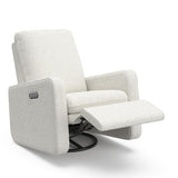 Graco Teddi Power Recliner Swivel Glider (Ivory Boucle) – Electronic Power Recline, USB-A & USB-C Charger, Premium Cushioning & Comfort Graco
