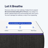 Nectar Premier California King Mattress 13" - Medium Firm Gel Memory Foam Mattress - 5 Layers of Comfort - Dual Action Cooling Tech - 365-Night Trial - Forever Warranty, White Nectar