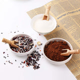 30PCS Mini Wooden Spoon, Mini bath Salt Spoon, Wooden Candy Spoon, Washing Powder Spoon Spoon Set Baby Spoon（3 inches long）by Sansheng sansheng