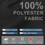 Snubbull 3 Pack Outdoor Patio Seat Cushions Replacement Covers Fit for 4 Pieces 4-Seater Wicker Rattan Patio Conversation Set Loveseat Chair Couch Furniture,36x18x2,18x18x2,Burgundy-Cover Only Snubbull