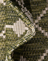 Unique Loom Outdoor Trellis Collection Area Rug - Traliccio (10' x 14' 1" Rectangle, Green/ Ivory) Unique Loom