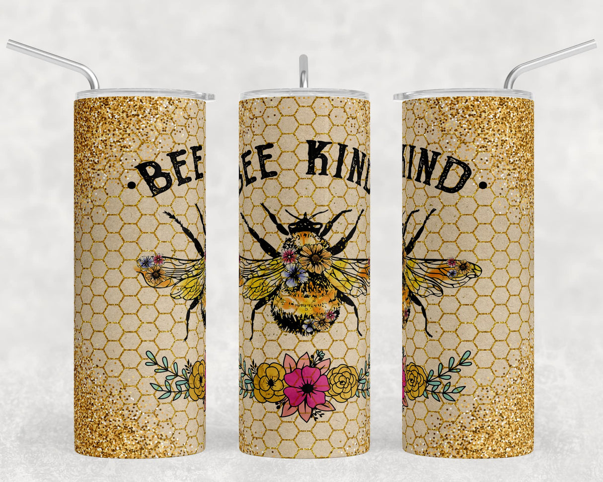 Bumble Bee Tumbler Sublimation Prints-Ready To Press Prints Bundle Generic