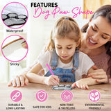 10 pcs Diamond Painting Coasters | Diamond Art Coasters | Dog Paw Diamond Art Painting | Perfect Art Craft Gift for Dog Lover, Dad, Mom, Grandparents, Brother, Sister. LGANHAPY