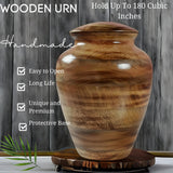Cremation Memorial Urns for Human Ashes Adult Male Female Urns Box and Casket for Ashes Men Women Child Large Burial Funeral Urns for Ashes (A) Emporium Crafts