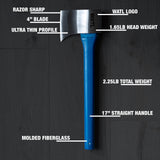 The Spitfire: World Axe Throwing League Premium Competition Throwing Axe with Durable Throwing Hatchet Molded Fibreglass Handle WATL