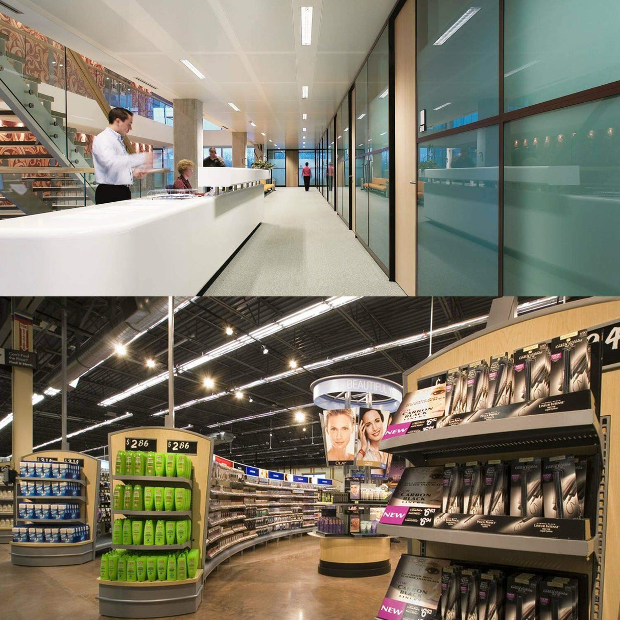 (10-Pack) 8ft LED Shop Light Fixture, 120W 19000LM 6000K, Cold White, V Shape, Clear Cover, Hight Output, Linkable Shop Lights, T8 LED Tube Lights, LED Shop Lights for Garage 8 Foot with Plug BSK.BESTKA