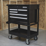Ironton 30in. 5-Drawer Mechanic's Tool Cart - 33-7/8in.L x 17-5/8in.W x 39-1/8in.H, 700-Lb. Capacity Ironton