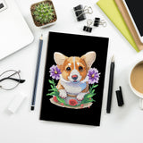 MaiYiYi 2 PCS Dog Notebook Diamond Painting Kit Cute Dog Diary Book Diamond Art Pet Dog Notepad Diamond Painting by Numbers for Study Home Office Art Drawing (20X14 CM) MaiYiYi