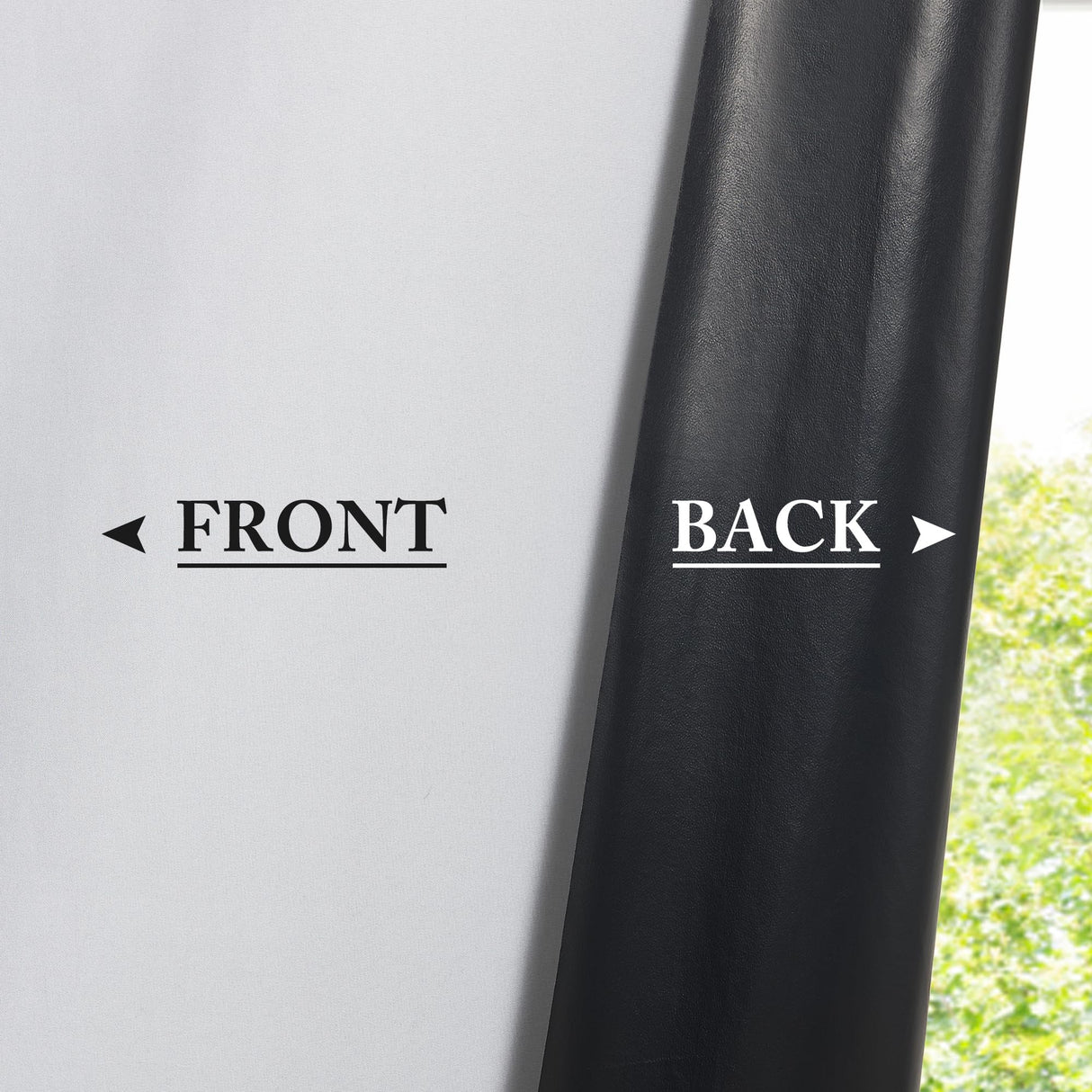 NICETOWN 100% Blackout Roller Shades, No Tools No Drill Cordless Blinds for Windows, Thermal Insulated Privacy French Door Window Shades for Bedroom Kitchen (26" W x 64" L, Greyish White, 1 Panel) NICETOWN