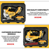Case for Dewalt Jigsaw Power Tool - Waterproof Hard Tool Box for Dewalt 20V Jig Saw DCS334B | DCS331B, Power Tool Combo Kit Bag for Dewalt Herramientas 20V Max Cordless Jig Saw Set/Battery (Case Only) LOTOCASE