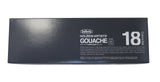 Holbein Artist Gouache Set G703 : 18 x 5ml tubes Holbein