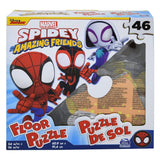 UPD Marvel Spiderman Spidey and Friends 46 pc Floor Puzzle Marvel