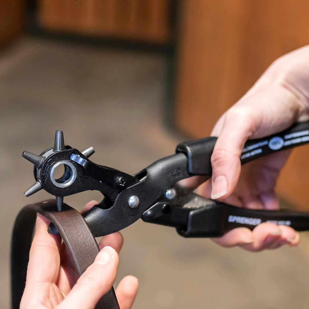 Leather Hole Punch - Made in Germany - Handheld Professional Tool for Leather Products Herm Sprenger Herm Sprenger