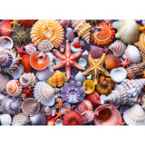 500 Pieces Jigsaw Puzzles for Adults–Colorful Beach Shells Puzzle for Adults Children Elderly–Recycled Paper Puzzle 500 Pieces–Glossy, Sturdy Pieces Challenging Family Game Great Gift Idea (20.5x15in) Nitktaia