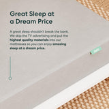 Siena 8” Queen Gel Memory Foam Mattress - Medium Firm - 180 Night Trial - Premium Pressure-Relieving Layers - 10 Year Manufacturer Warranty - CertiPUR-US® Certified Siena