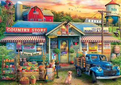 Buffalo Games - Eduard - Farm Sale - 500 Piece Jigsaw Puzzle for Adults -Challenging Puzzle Perfect for Game Nights - Finished Size is 21.25 x 15.00