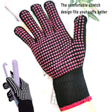 Markeny 3 Pair Heat Resistant Grill Gloves, Silicone Non-Slip Hot Insulated Glove for Barbecue, Cooking, Baking Markeny