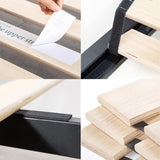 ZINUS Trisha 7 Inch Metal Platform Bed Frame, Wood Slat Support, No Box Spring Needed, Easy Assembly, Queen ZINUS