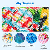 Bowetile Independence Day 5D Diamond Art Kits for Adults, 4th of July Statue of Liberty Diamond Painting Kit, DIY Full Drill Diamond Dots Paintings Picture Gem Art Craft for Home Decor 12x16 Inch Bowetile