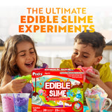 Playz Edible Slime Candy Making Science Kit for Kids Ages 8-12 Years Old - Food Science Chemistry Kid Science Kit with 25 Experiments to Make Slime Chocolates, Educational Science Kits for Boy & Girls Playz