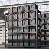 LI JIU HOME 84“H 6T Garage Shelving Heavy Duty Storage Shelves 3500 LBS Adjustable Metal Shelving Uints and Storage for Garage,Warehouse,School,Commercial,Business, 62 "W x 24 "D x 84 "H LI JIU HOME